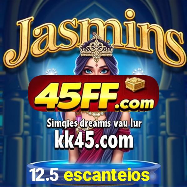 12.5 escanteios